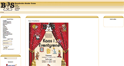 Desktop Screenshot of bas-teater.dk